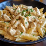 Creamy Garlic Chicken Pasta
