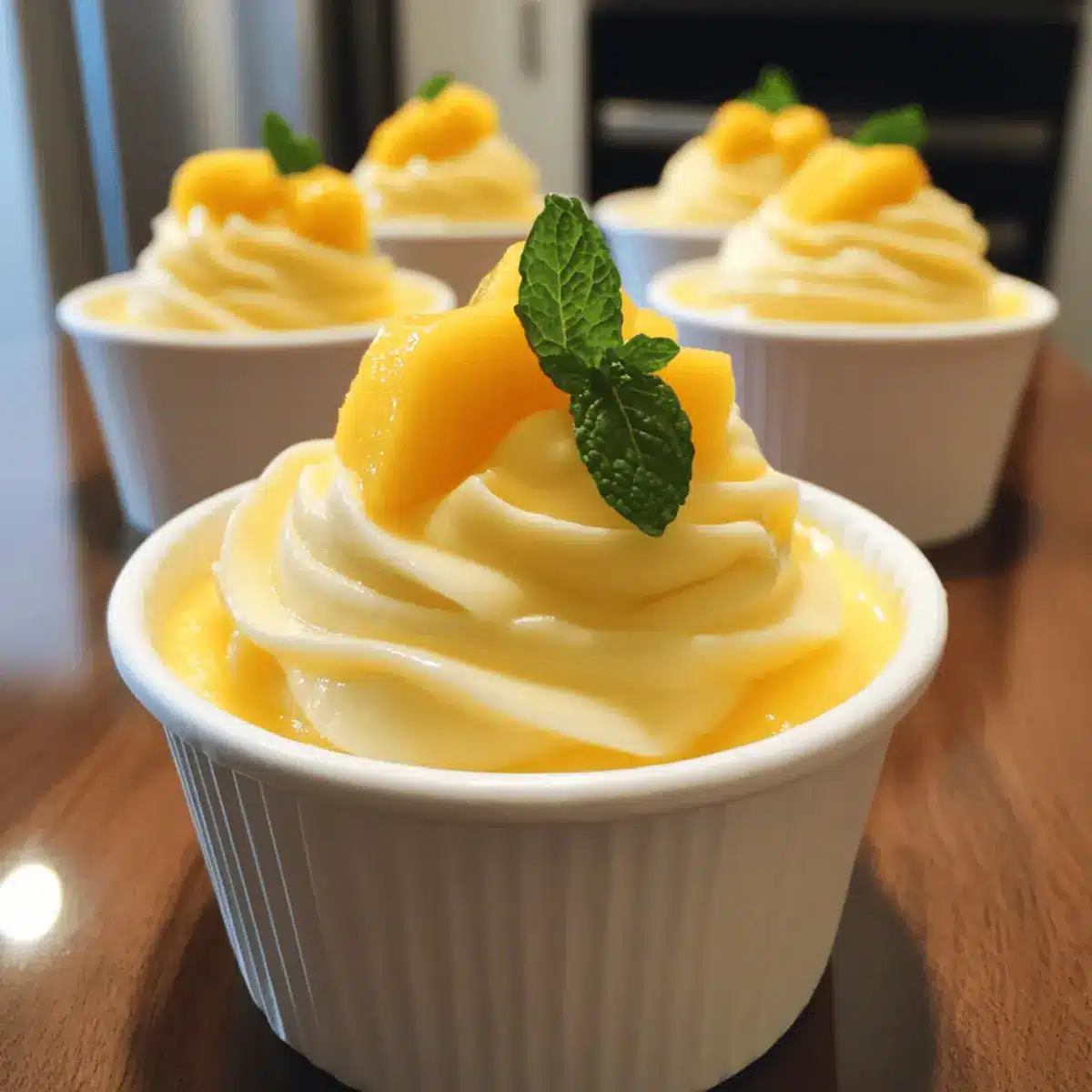 Instant Mango Cream Cups