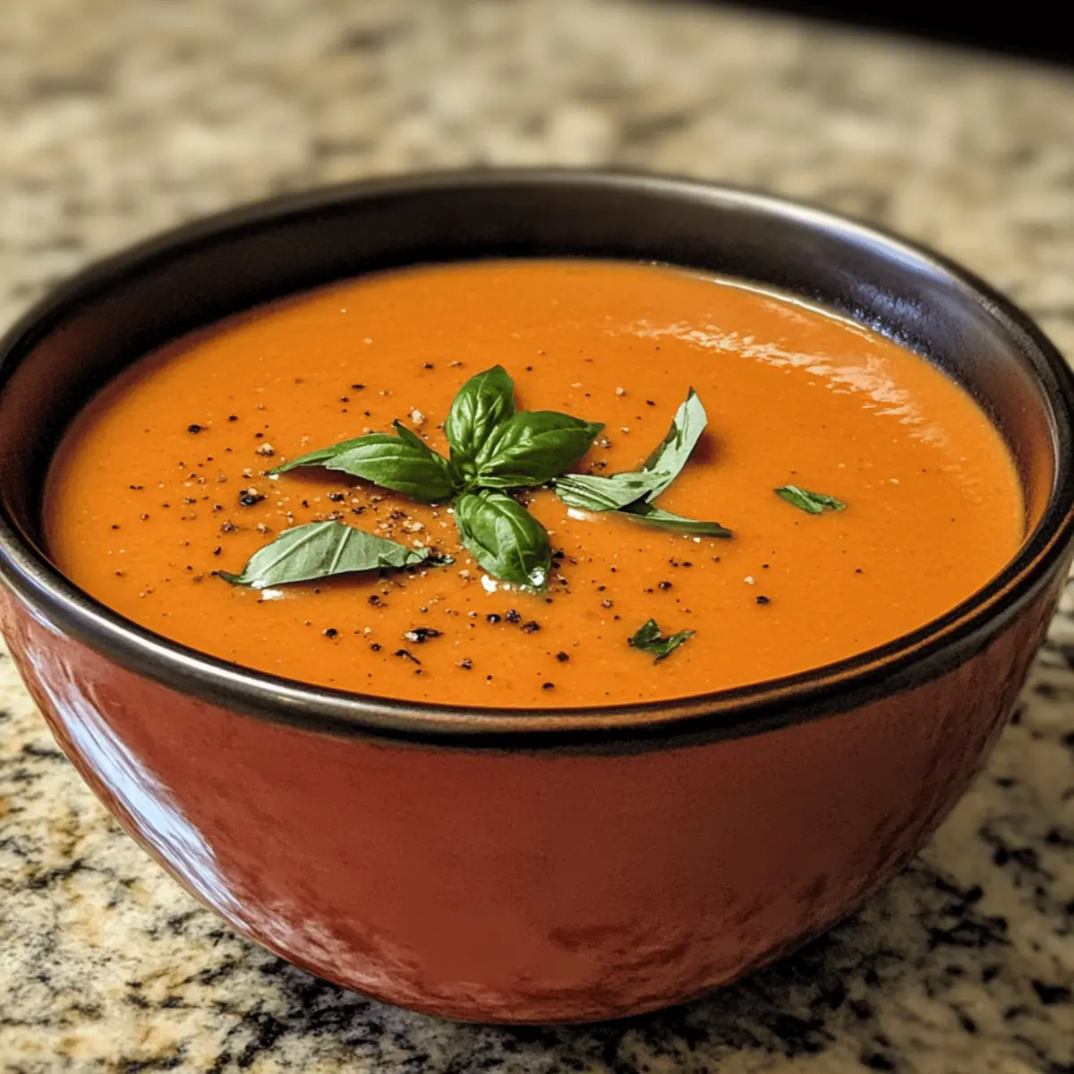 Creamy Tomato Basil Soup