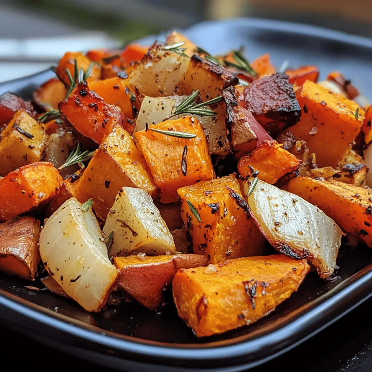 Roasted Sweet Potato Veggies