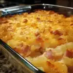 Cheesy Ham Potato Casserole