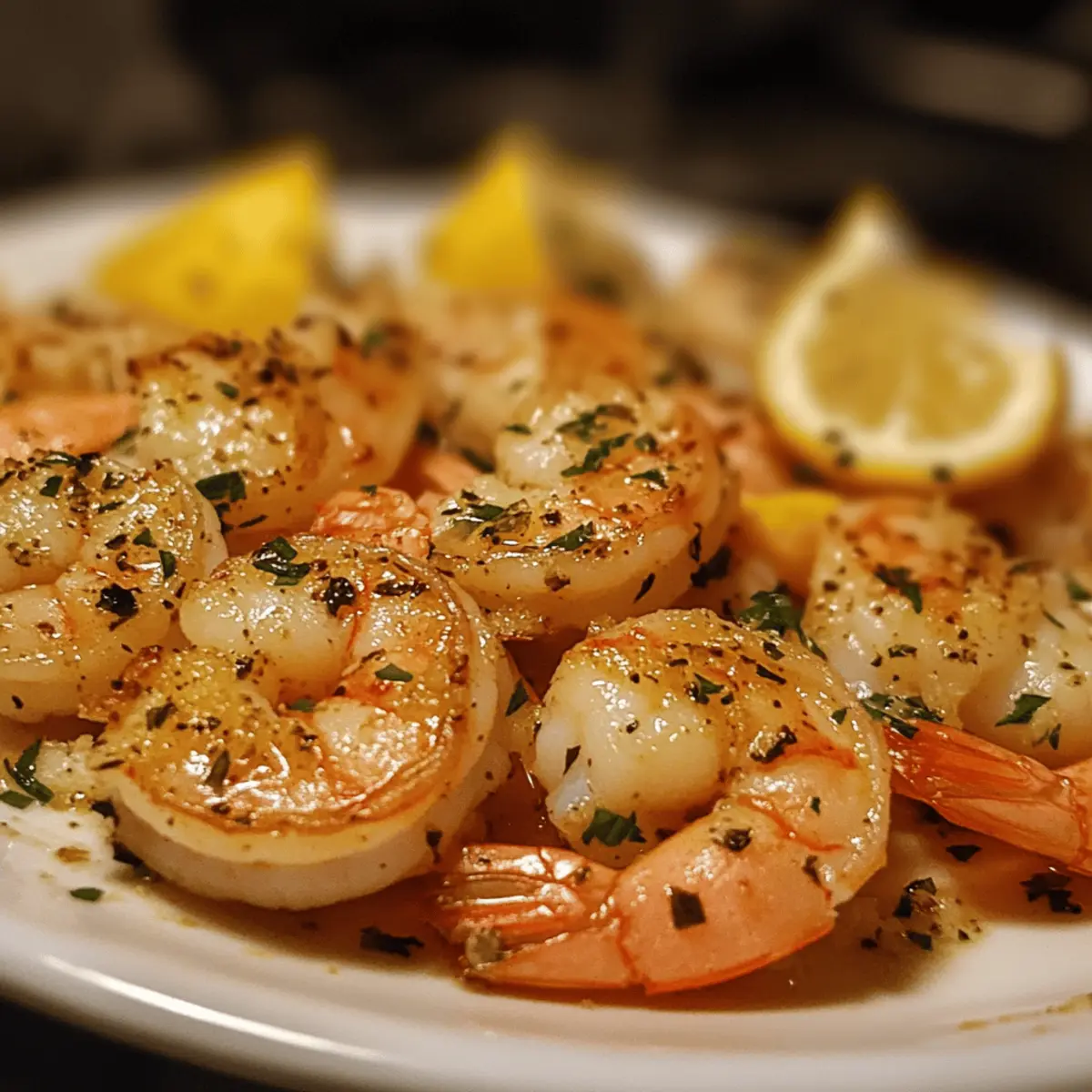 Lemon Garlic Herb Shrimp