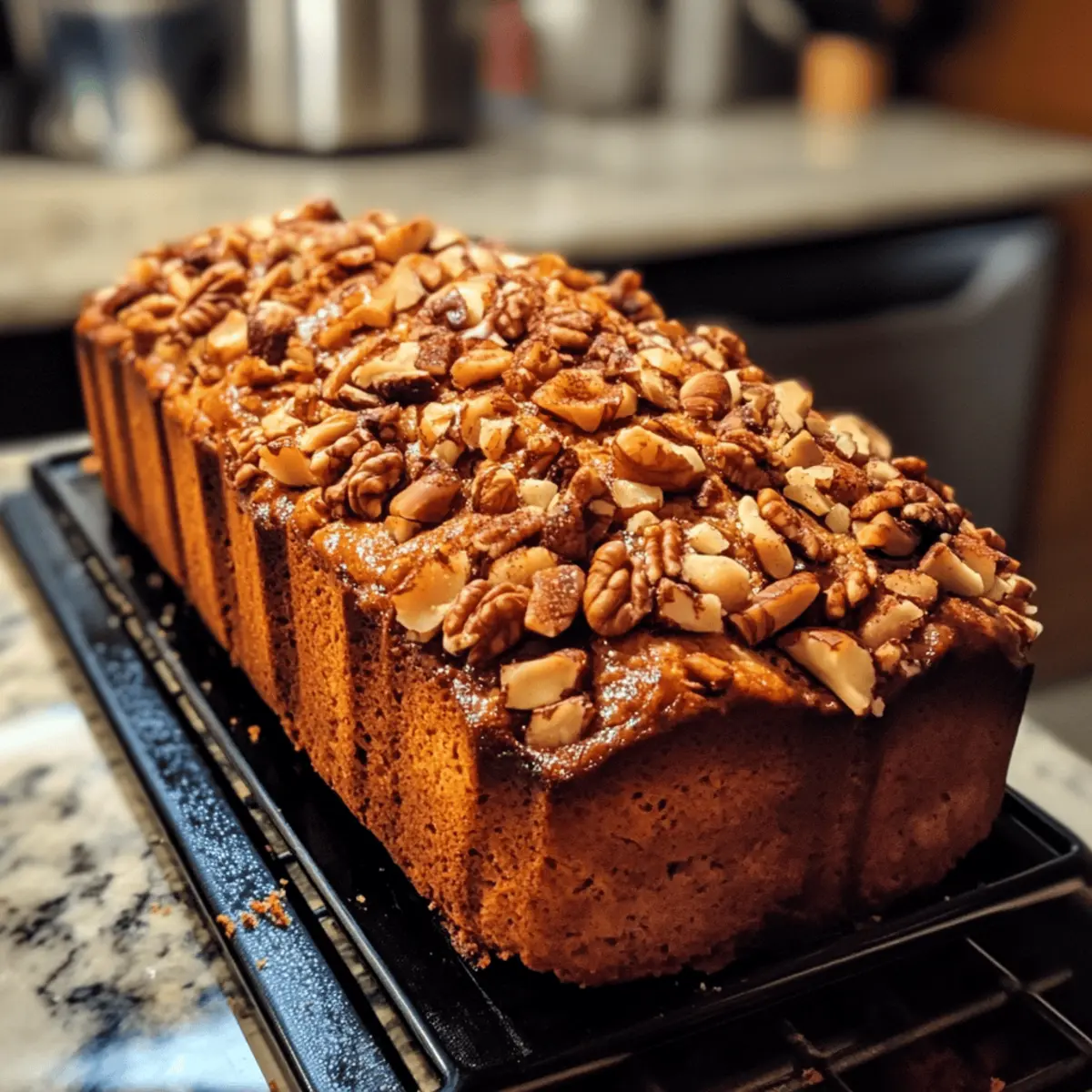 Sweet Cinnamon Nut Loaf
