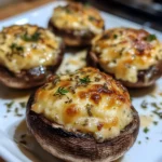 Herbed Cheese Stuffed Mushrooms