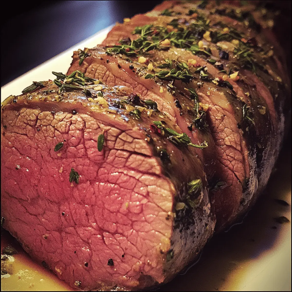 Herb Roasted Beef Tenderloin