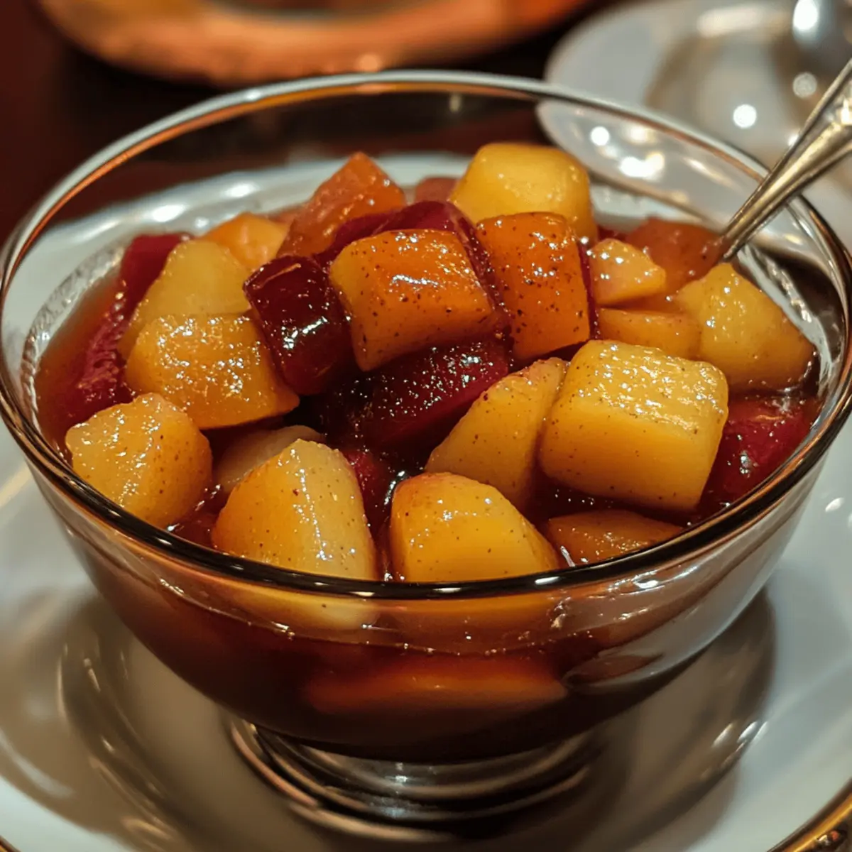 Spiced Winter Fruit Compote