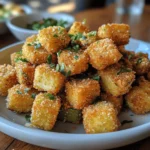 Crispy Parmesan Zucchini Bites
