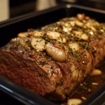 Garlic Herb Roasted Beef