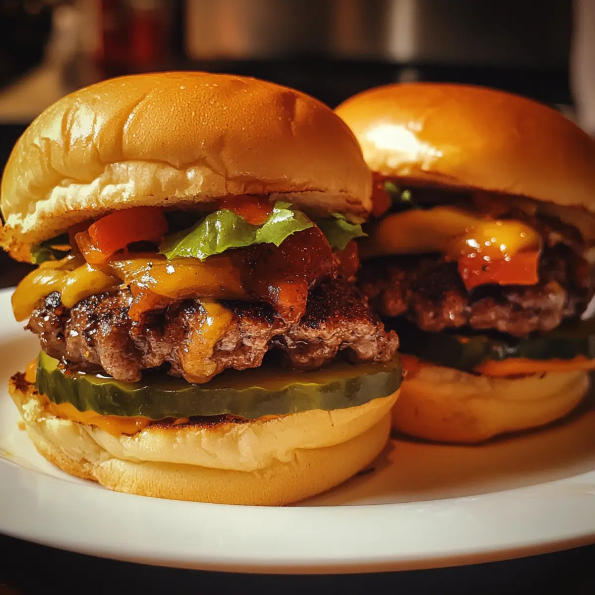 Beef and Veggie Sliders