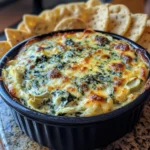 Cheesy Spinach Artichoke Dip