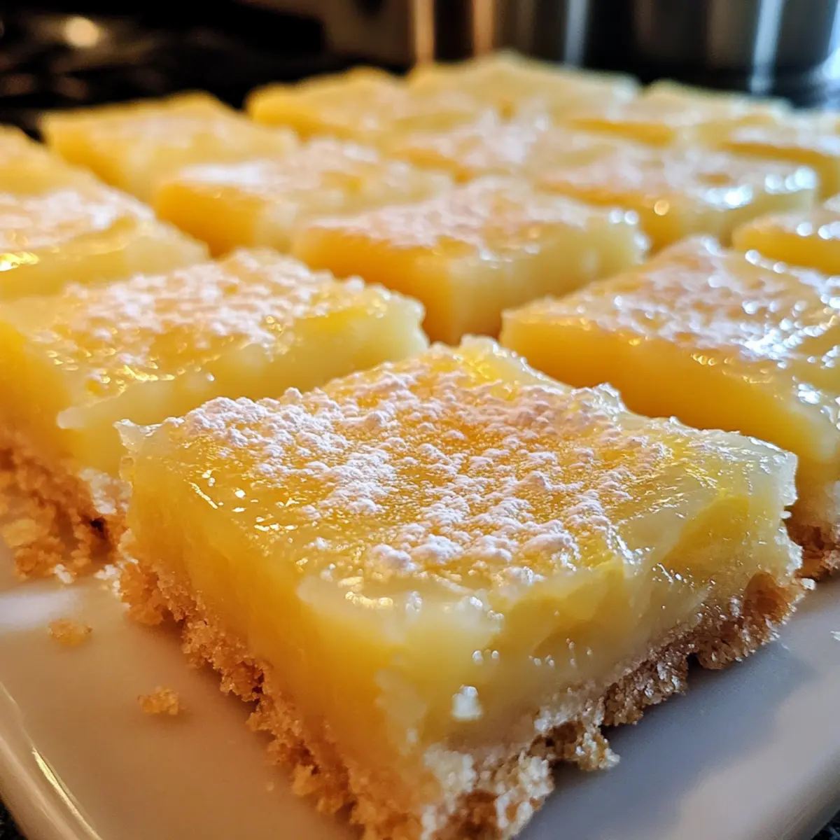 Quick Lemon Dessert Bars