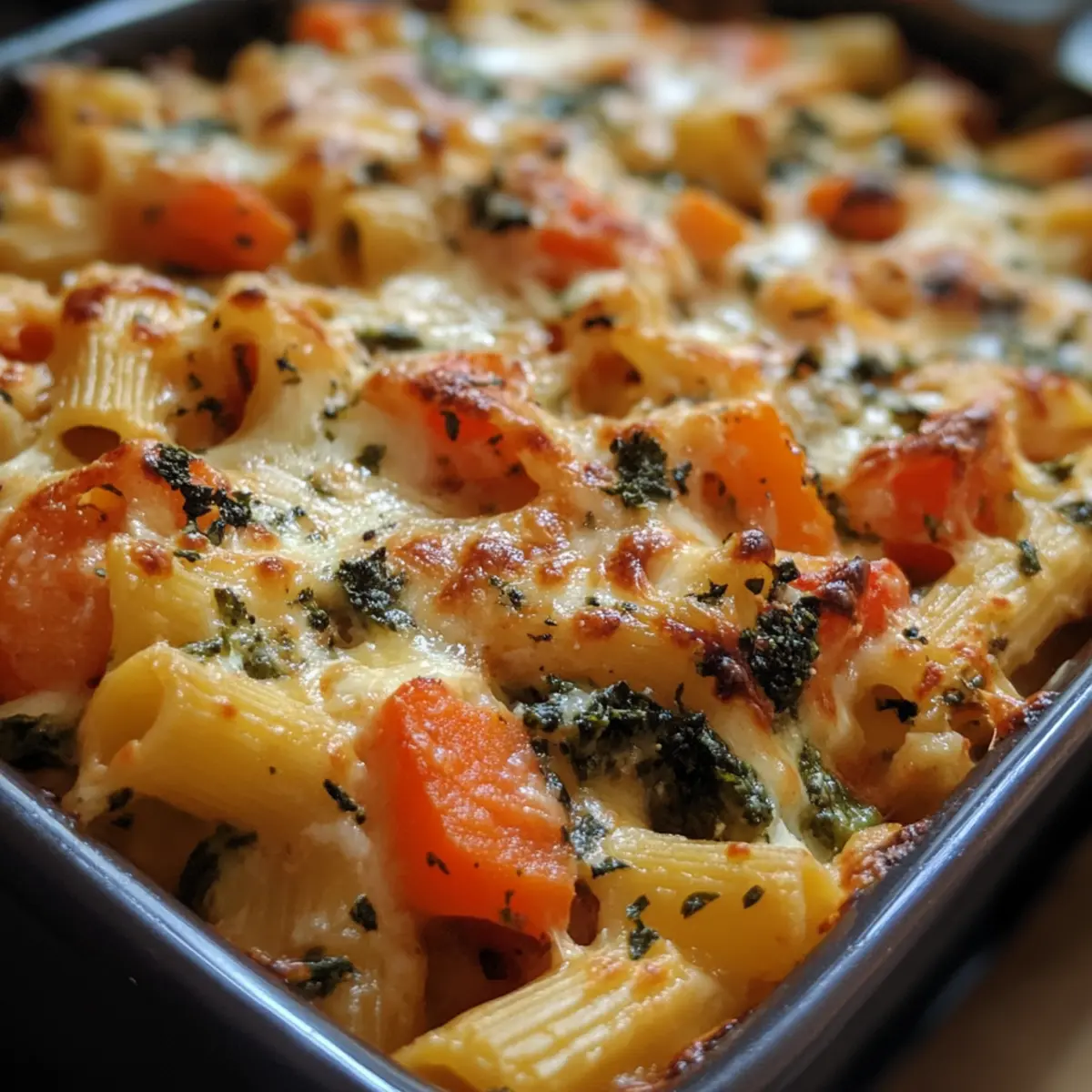 Cheesy Vegetable Pasta Bake