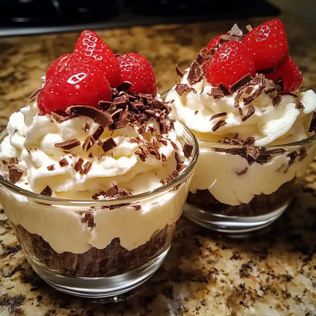Simple Creamy Cheesecake Dessert Cups