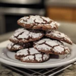 Easy Chocolate Crinkle Cookies