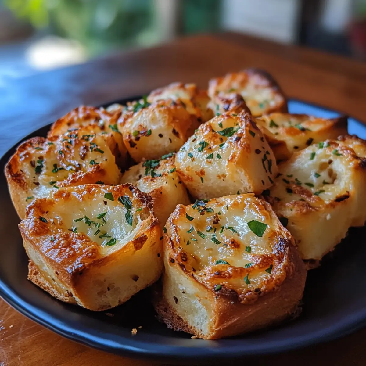 Cheesy Garlic Pull-Apart Bread Bites