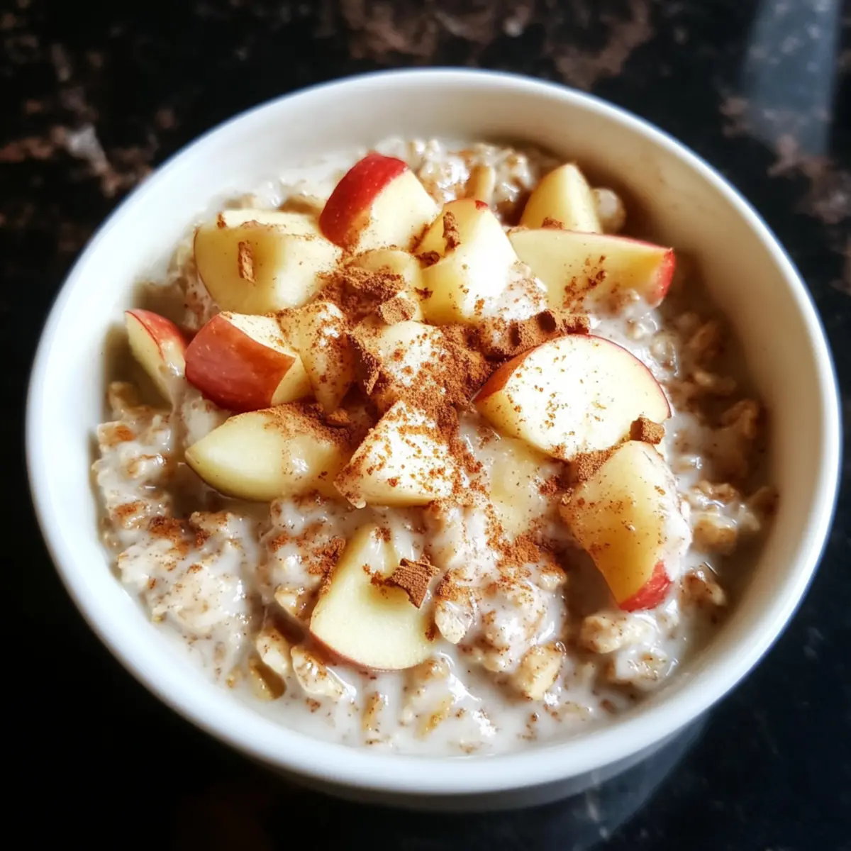 Apple Cinnamon Overnight Oats