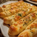 Cheesy Garlic Breadsticks Easy