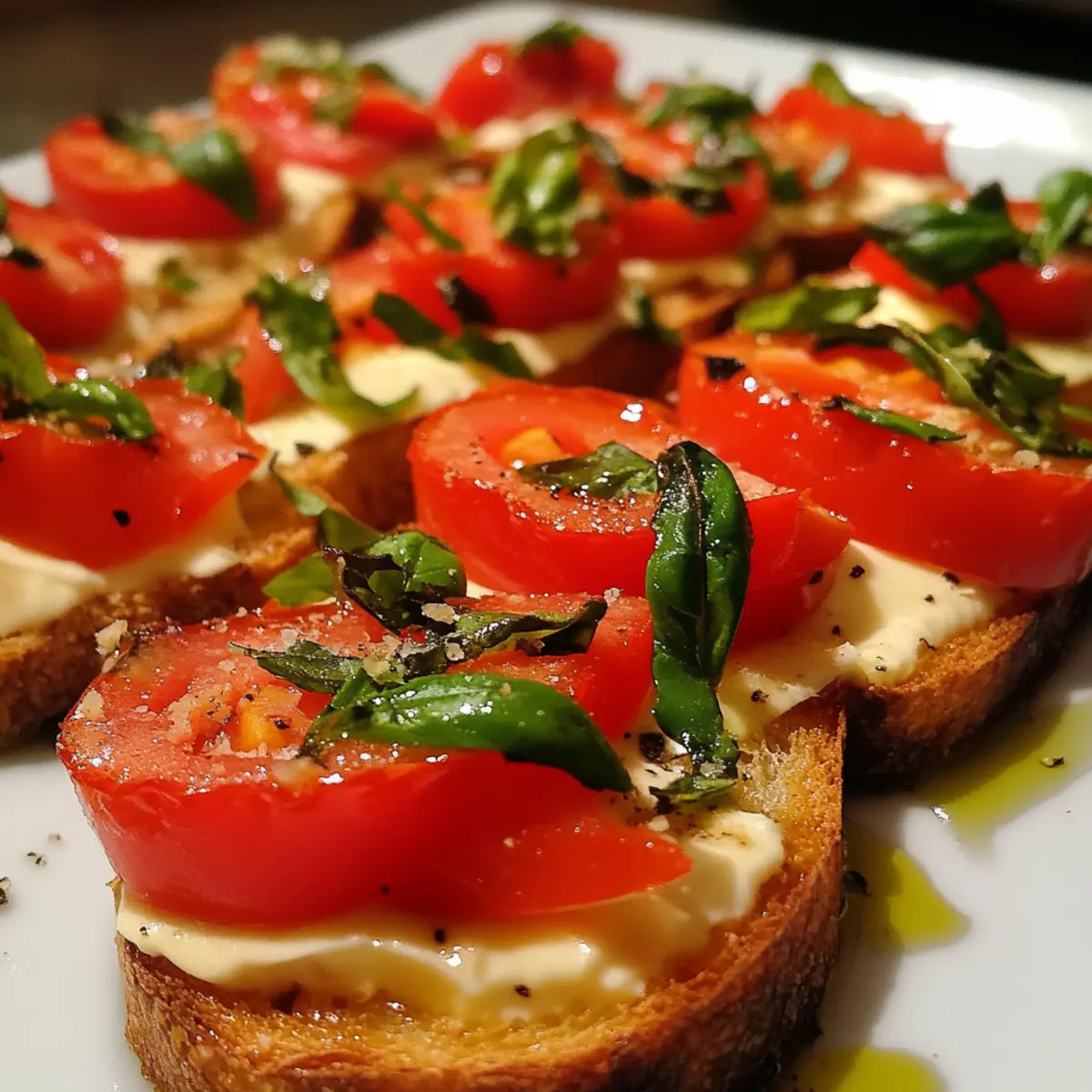Tomato Basil Crostini Crunch