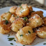 Crispy Parmesan Cauliflower Bites