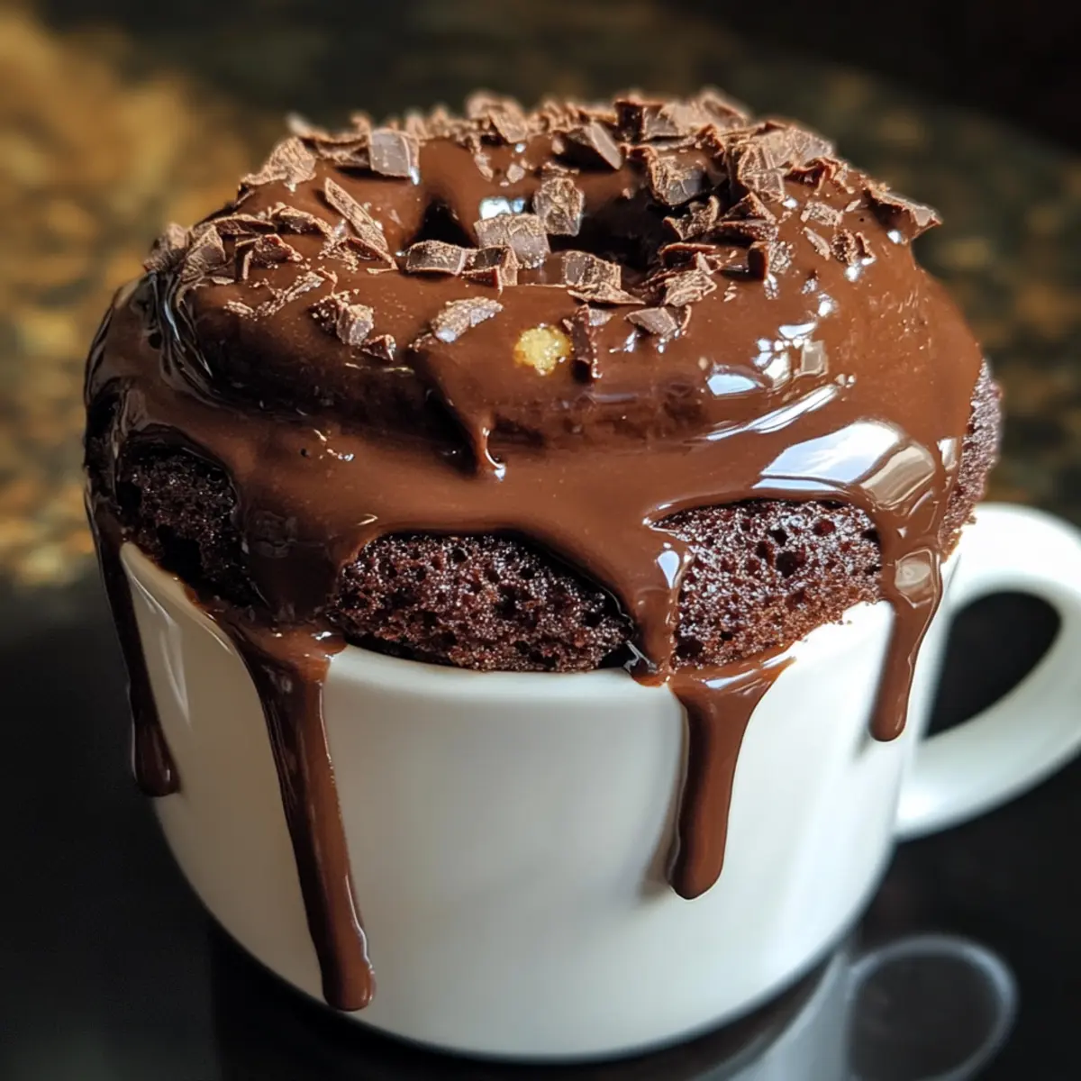 Microwave Chocolate Mug Cake