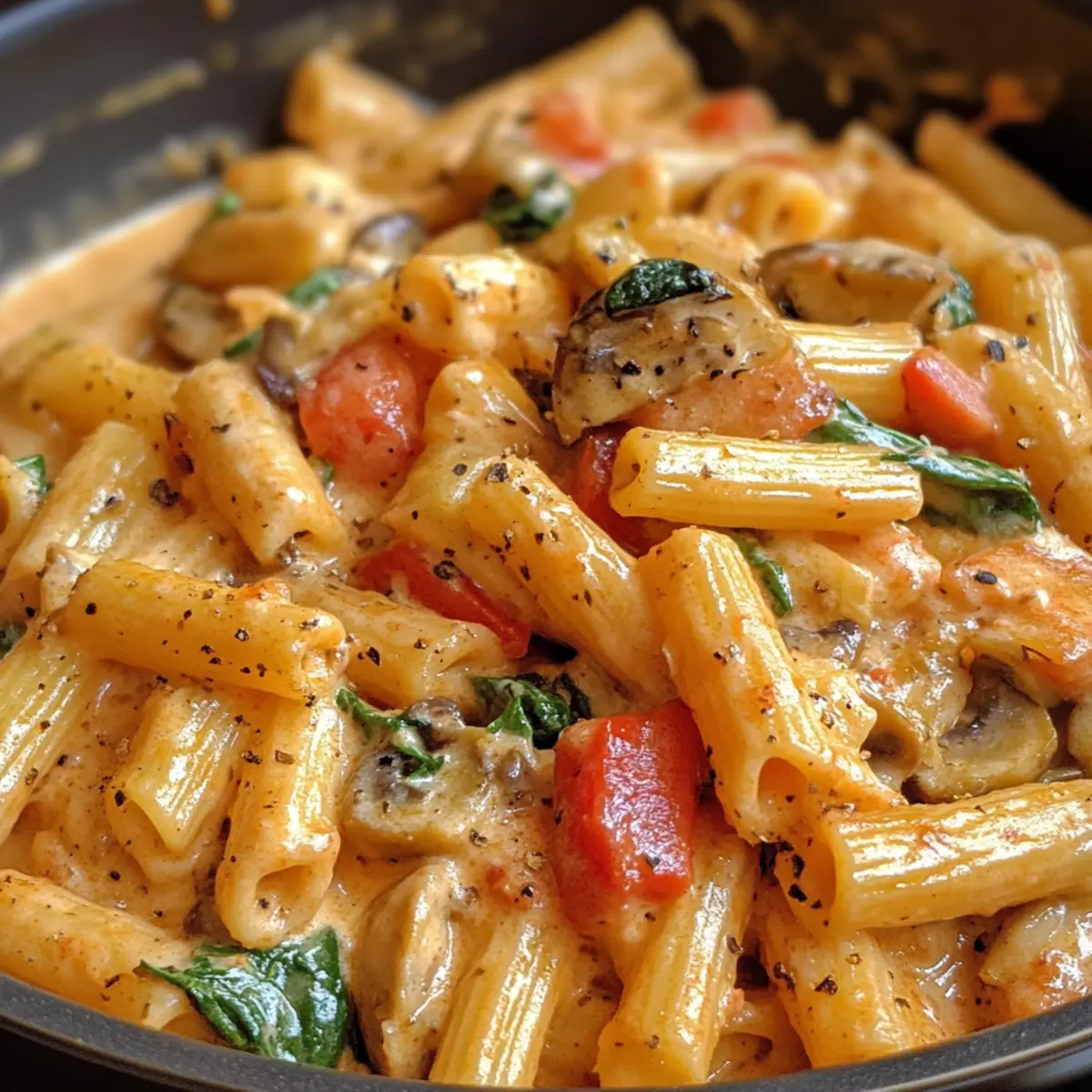 One-Pot Creamy Veggie Pasta