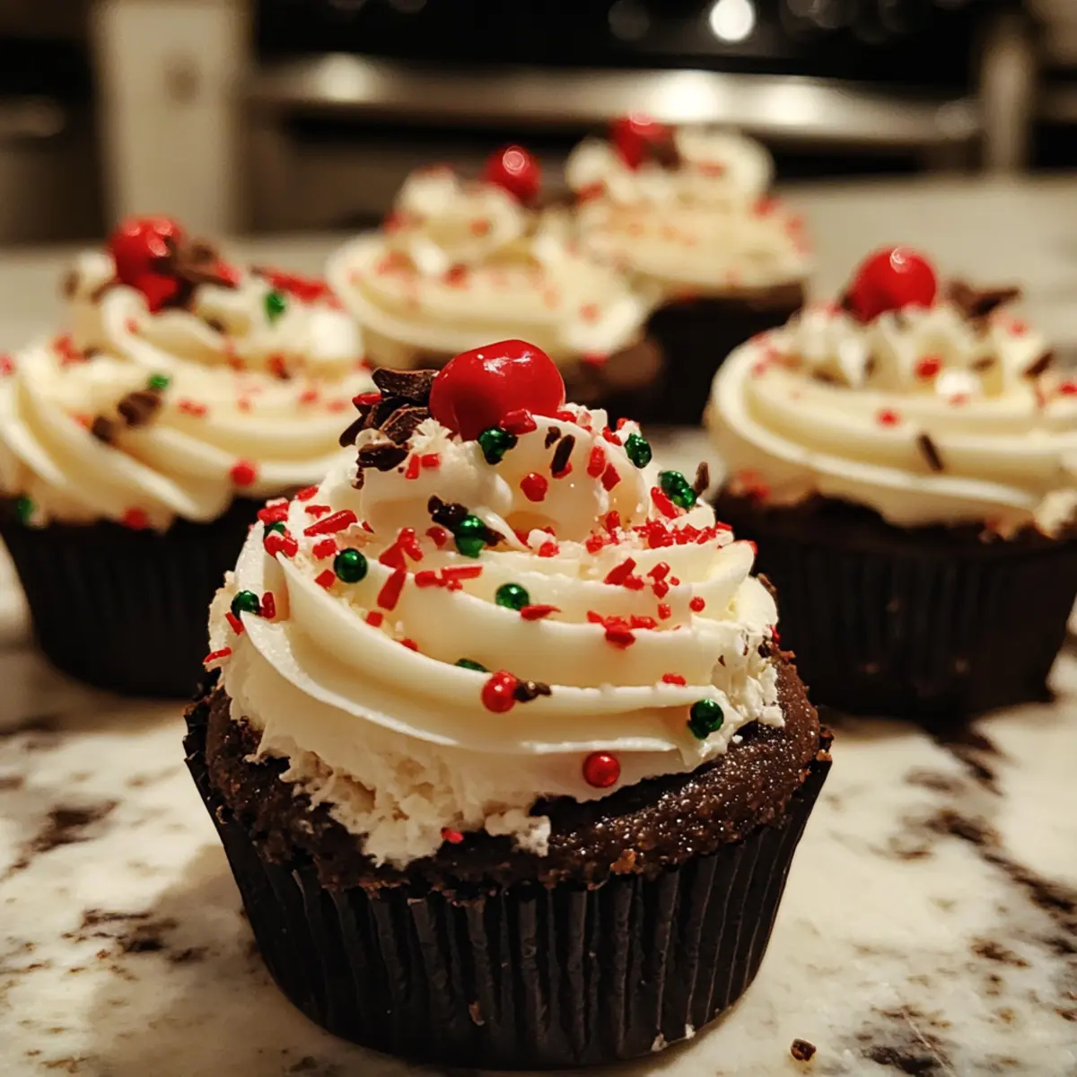 No Bake Christmas Cheesecake Cups