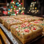Easy Christmas Sugar Cookie Bars