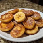 Cinnamon Banana Pancake Bites