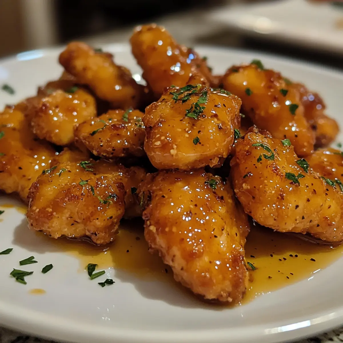 Honey Mustard Chicken Bites