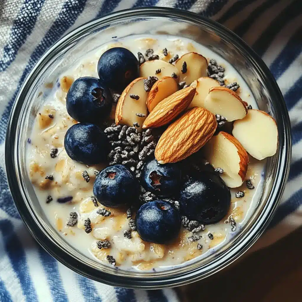 Blueberry Almond Overnight Oats