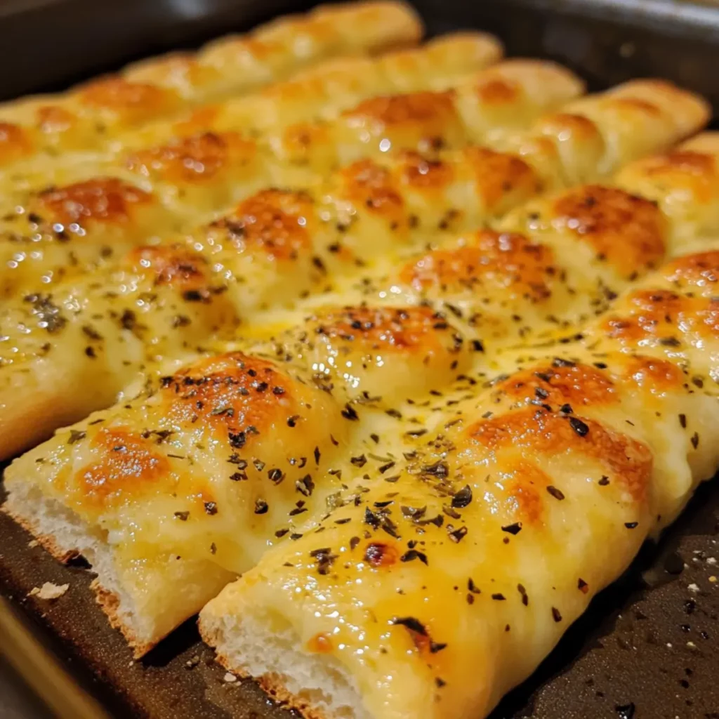 Cheesy Garlic Breadsticks Easy