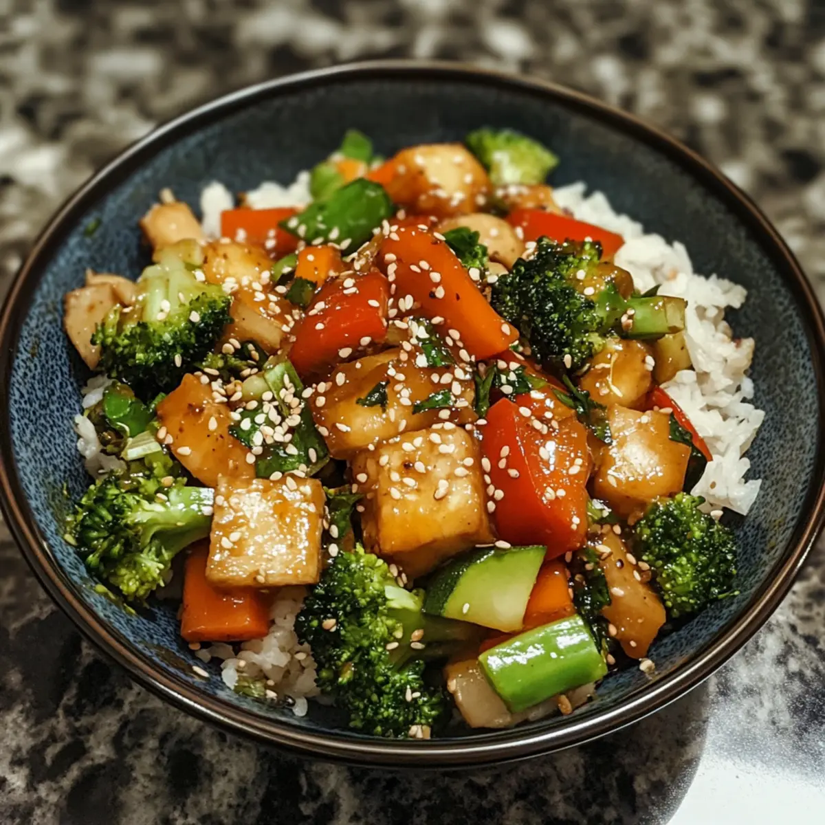 Classic Veggie Stir Fry Bowl