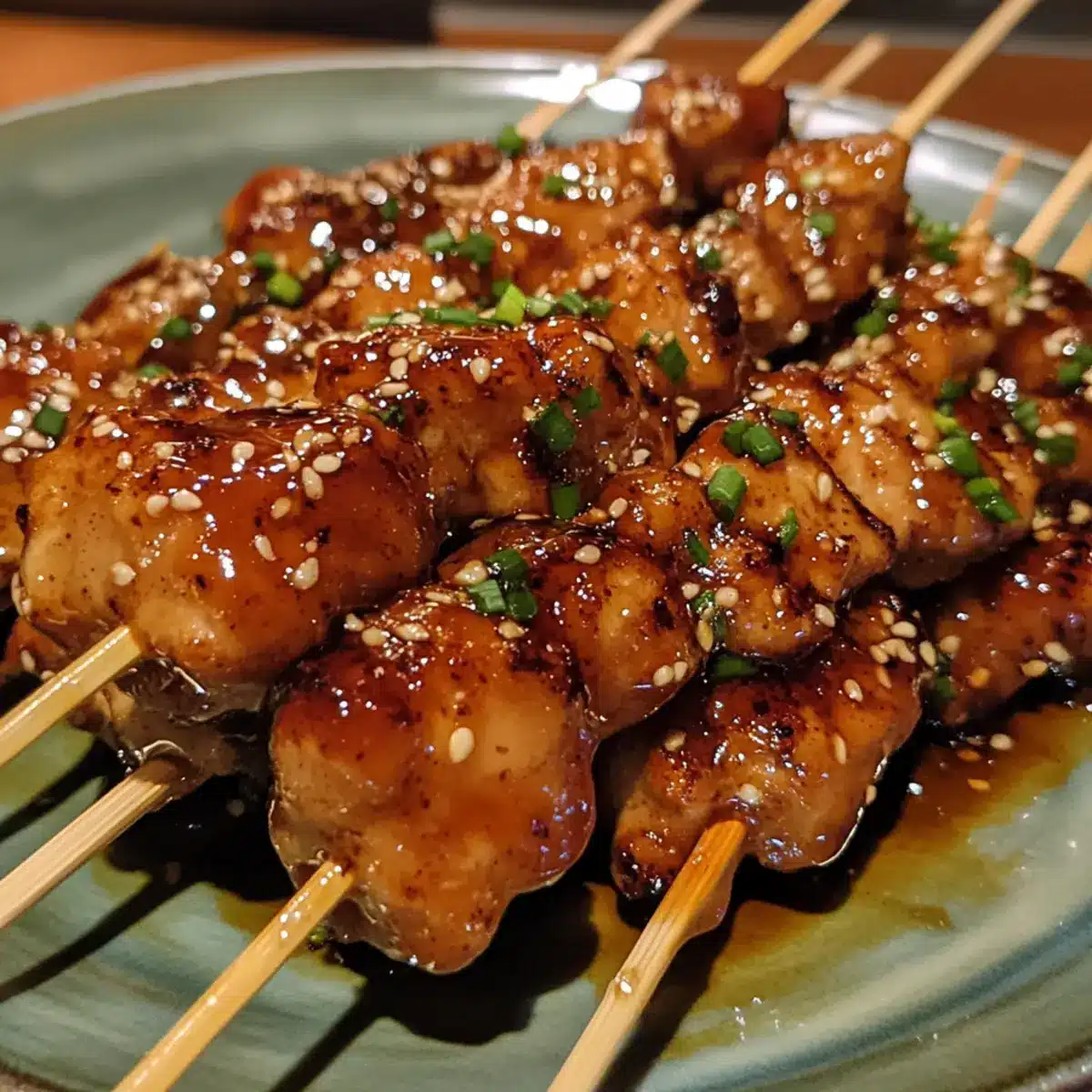 Honey Glazed Chicken Pops