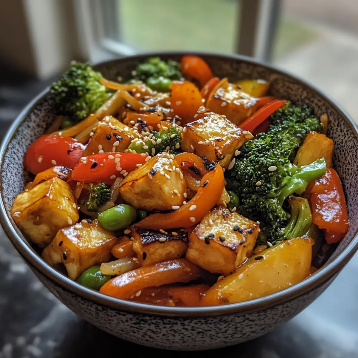 Easy Veggie Stir Fry Bowl
