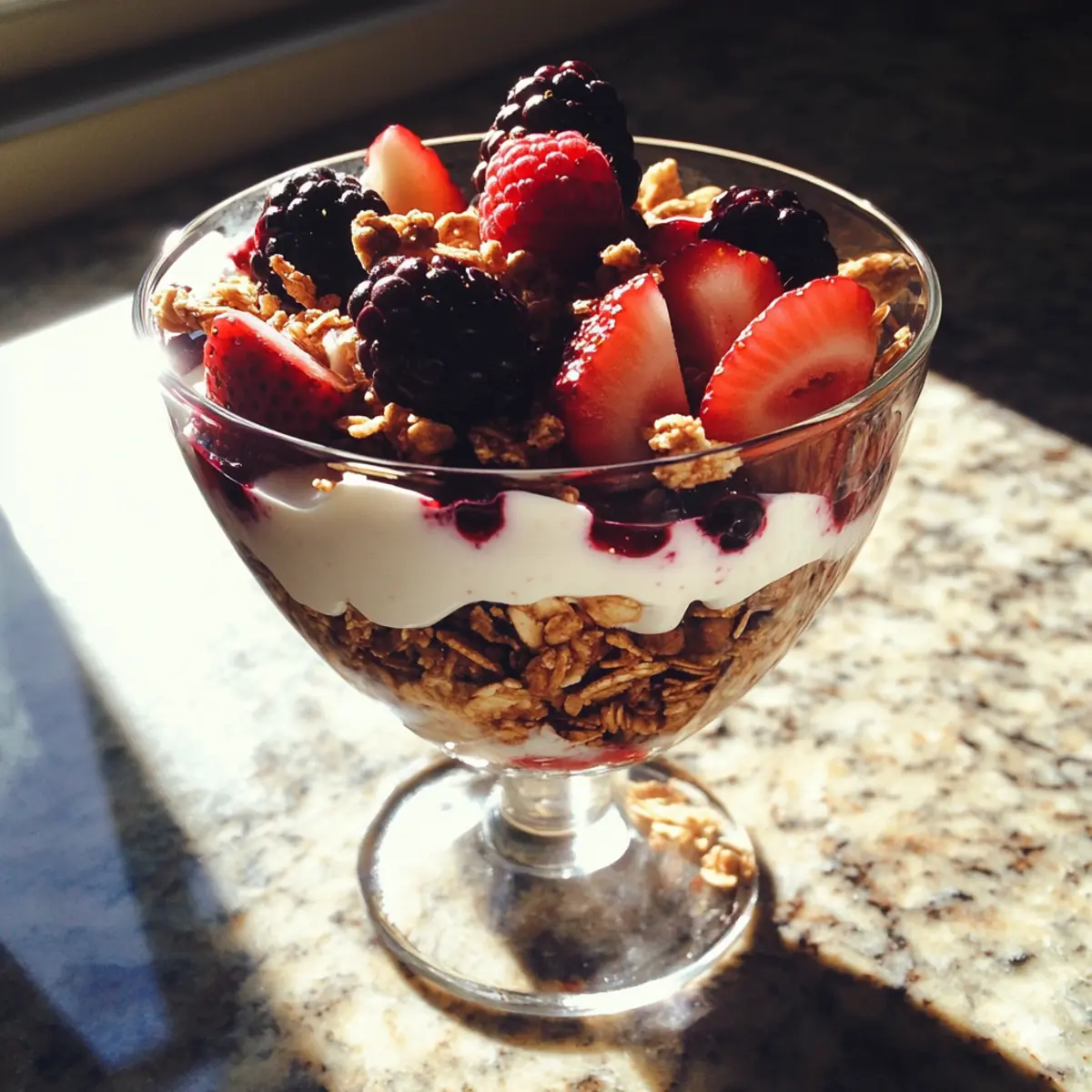 Berry Yogurt Breakfast Parfait