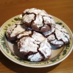 Soft Chocolate Crinkle Cookies