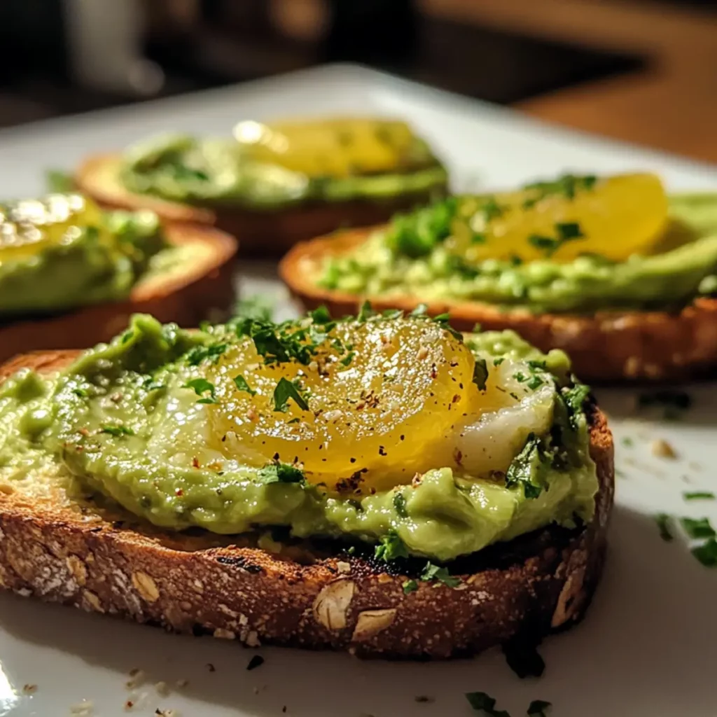 Quick Avocado Toast Bites