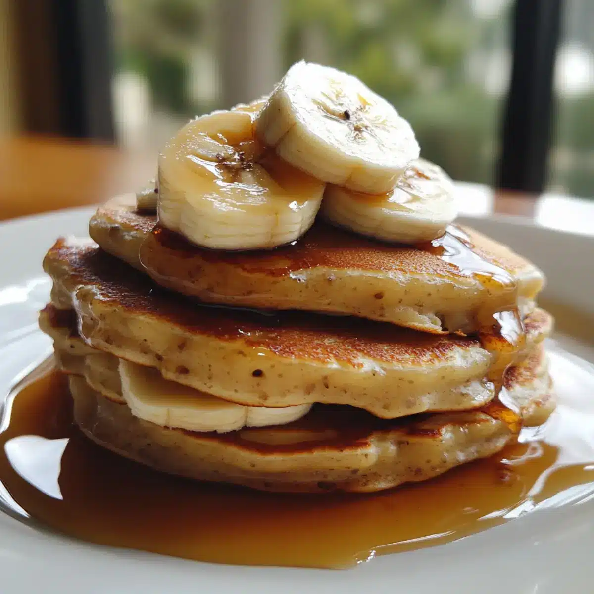 Fluffy Banana Pancakes Quick