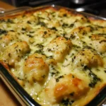 Spinach Cheese Baked Chicken Casserole