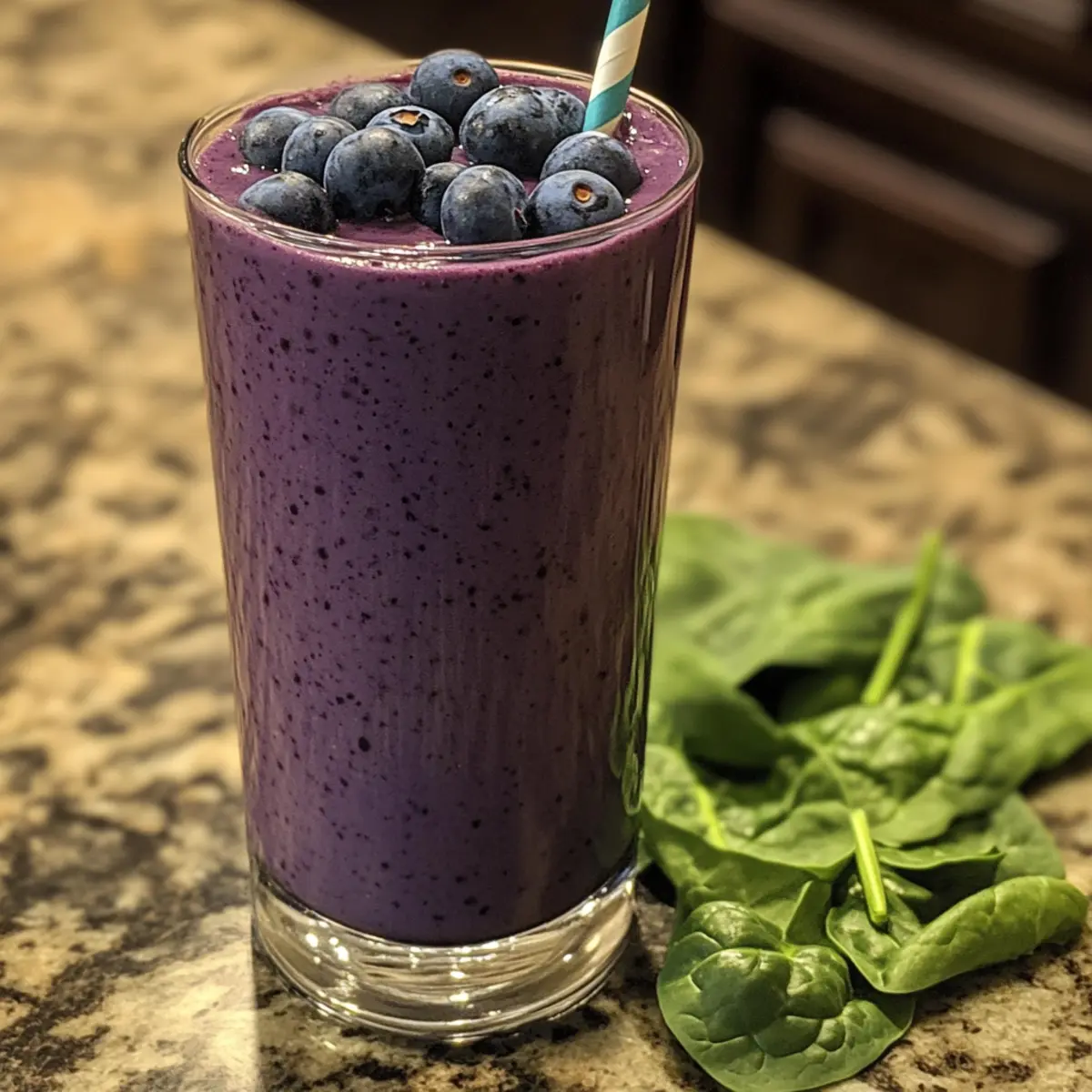 Blueberry Spinach Smoothie