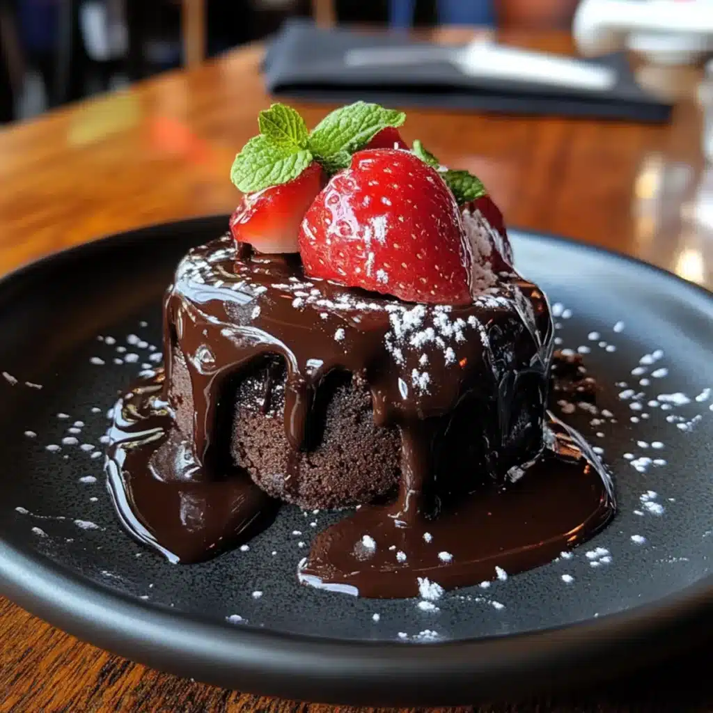 Chocolate Lava Cake Dessert