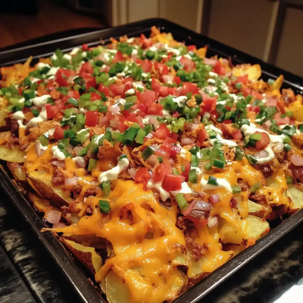 Loaded Baked Potato Nachos