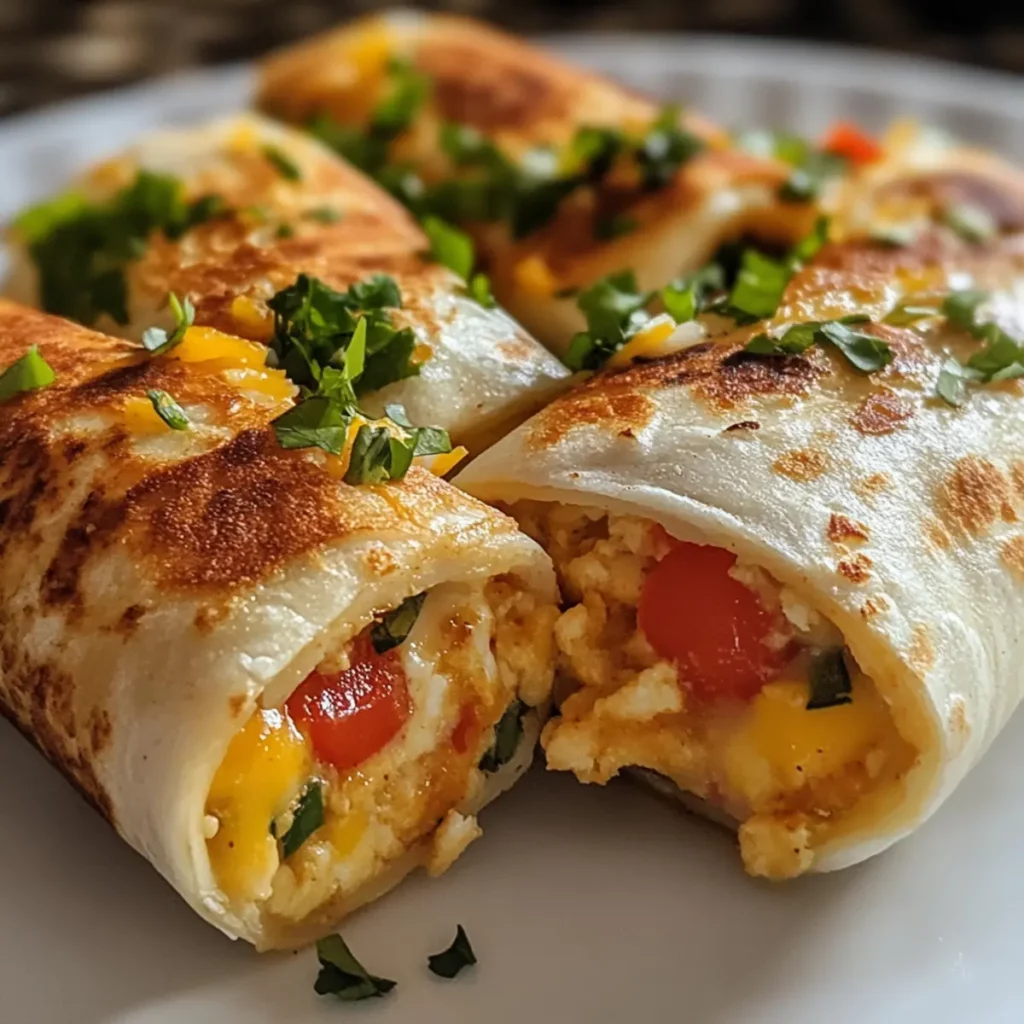Mini Breakfast Burrito Bites
