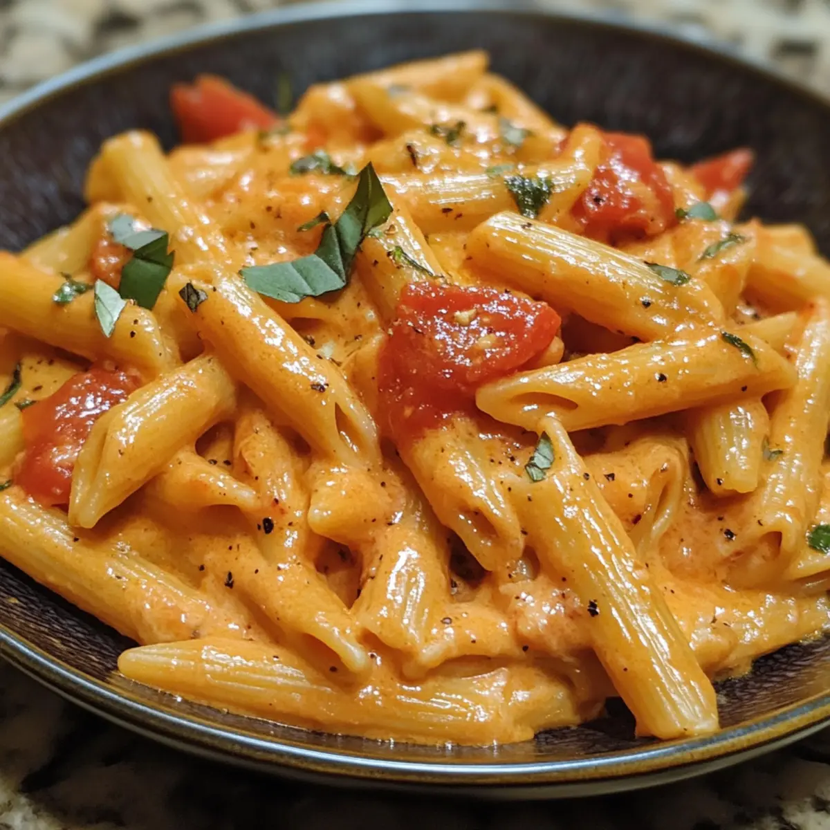 Creamy Tomato Pasta Dinner