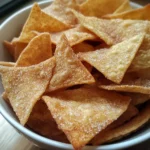 Fast Cinnamon Sugar Tortilla Chips