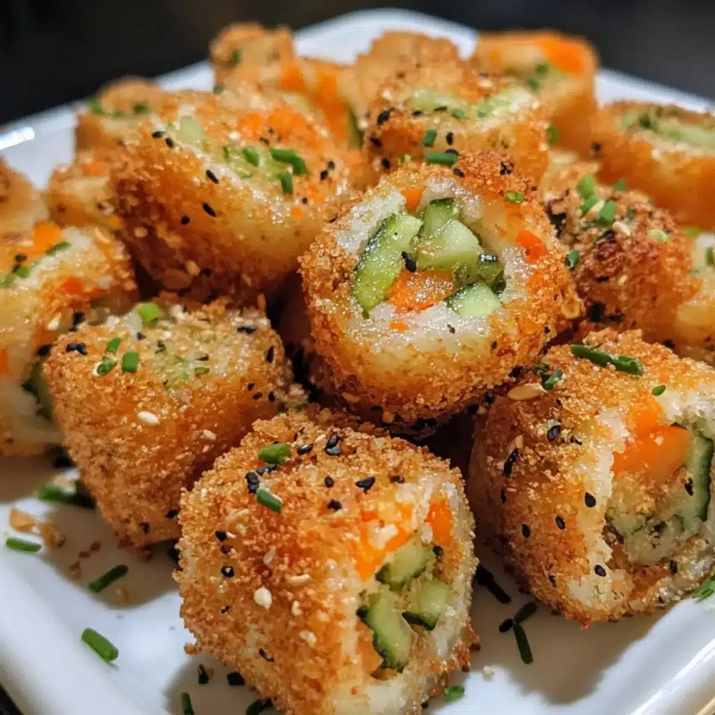 Crunchy Veggie Roll Bites