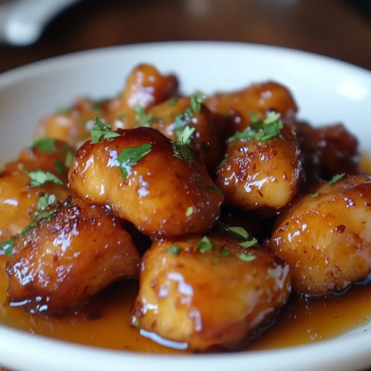 Sweet Honey Chicken Bites