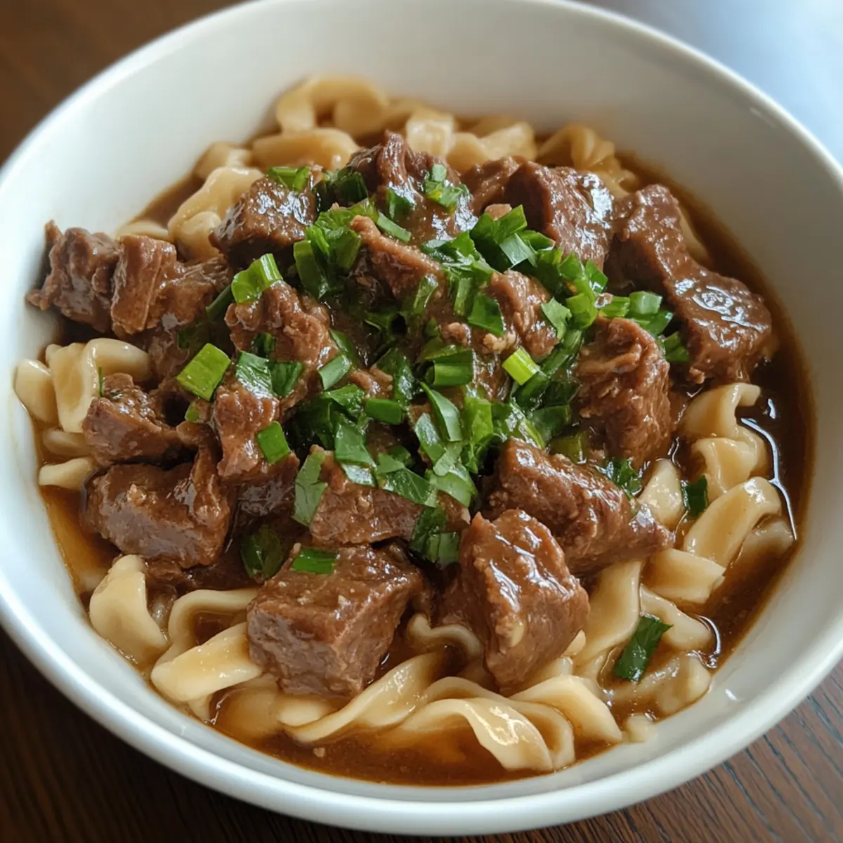 Classic Beef and Noodles