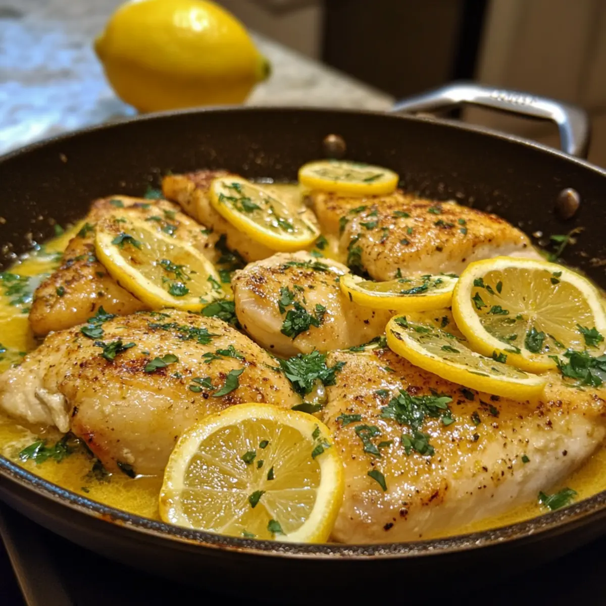 One Pan Lemon Chicken