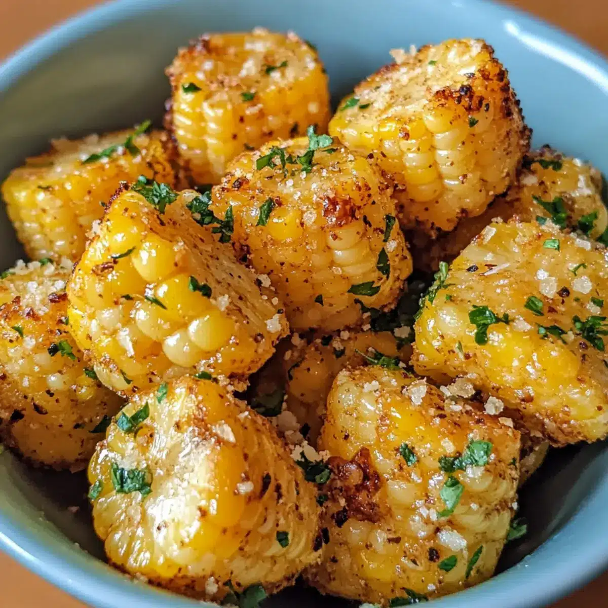Garlic Butter Corn Bites